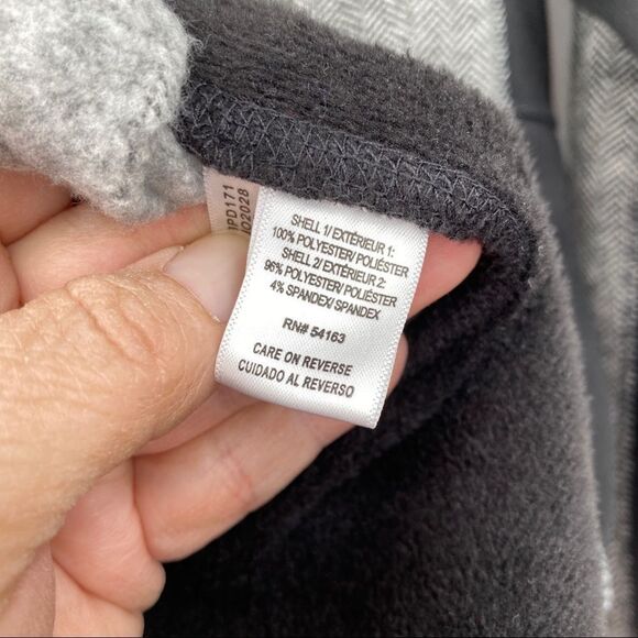 MARC NEW YORK Andrew Marc Herringbone Sleeve Fleece Lined Full Zip Jacket - Picture 11 of 14